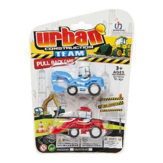 Graafmachines 2 stuks op kaartje