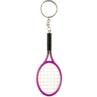 Sleutelhanger tennisraket neon
