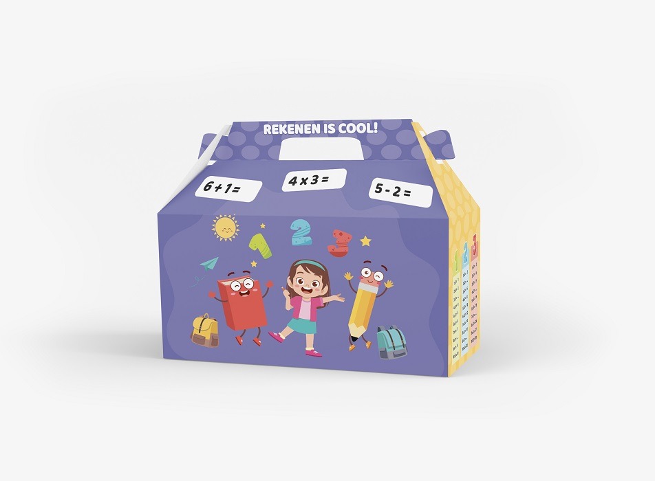Menubox Ik leer rekenen - ABC 22.5cm