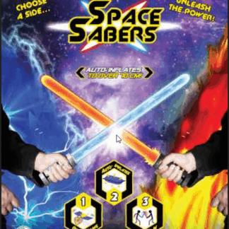 Capsule Opblaasbare zwaard 50mm