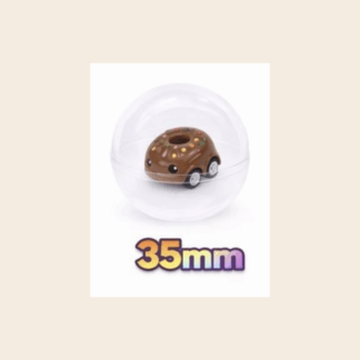 Capsule pull-back donut assorti (35mm)