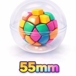 Capsule burr cube ball assorti (55mm)