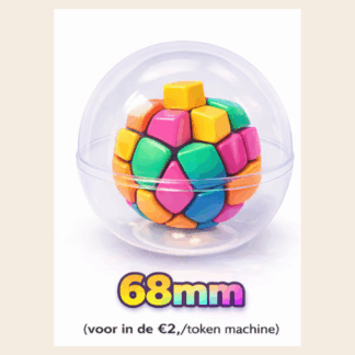 Capsule burr ball assorti (68mm)