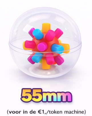 Capsule firework ball assorti (55mm)