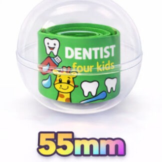 Capsule klaparmbandjes tand assorti (55mm)