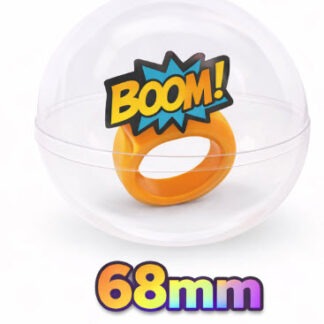 Capsule ring assorti woordjes (68mm)