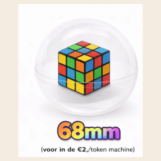 Capsule magic cube assorti (68mm)