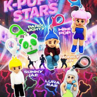 Fonkelende capsule K-Pop sterren