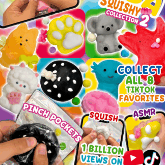 Spannende capsule met Taba squishies collectie 68mm