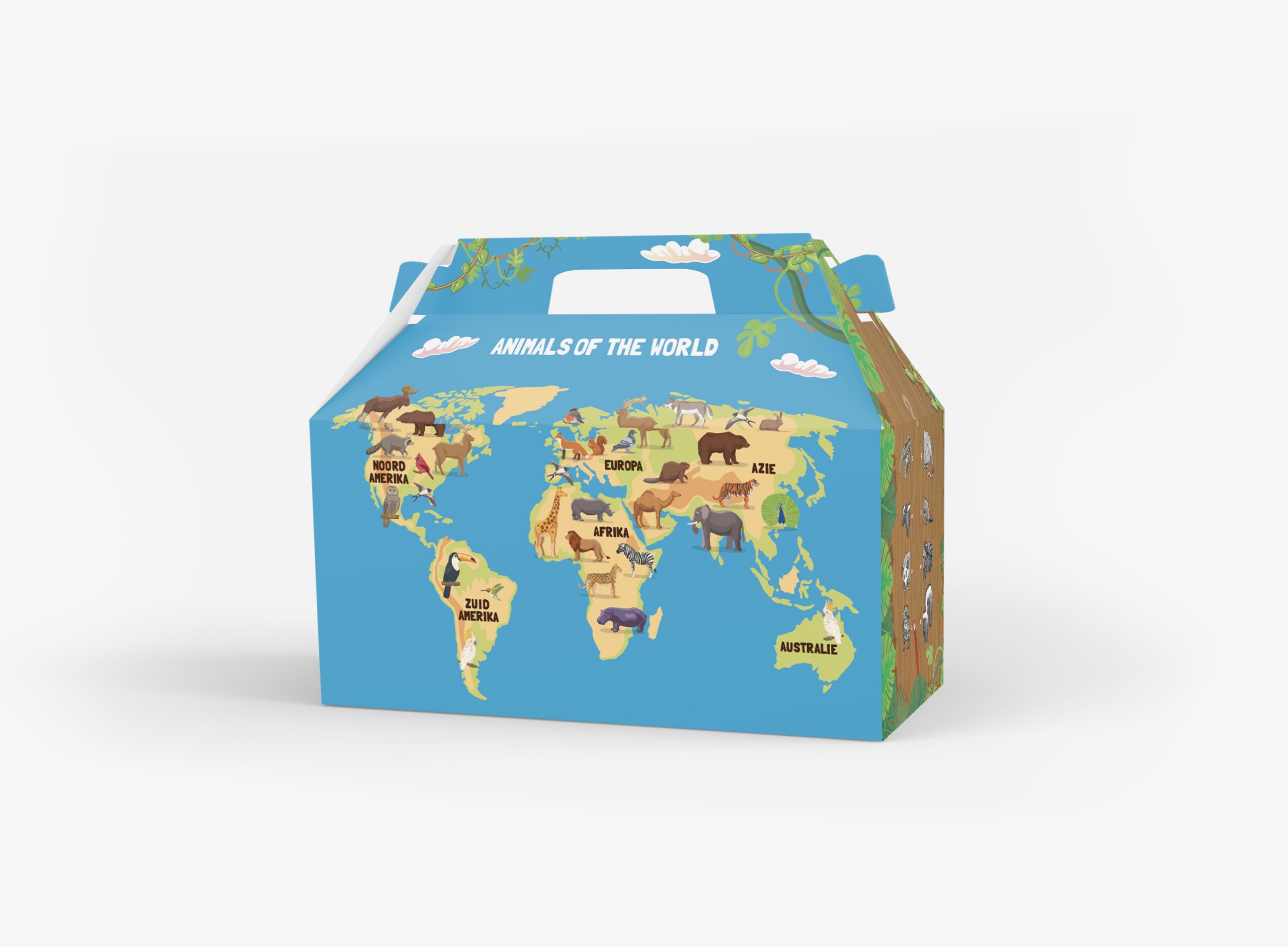 Menubox World of Animals 22.5cm