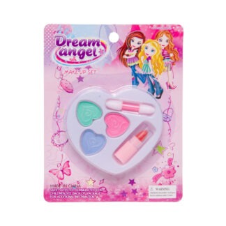 Schattige make-up set in hartvorm