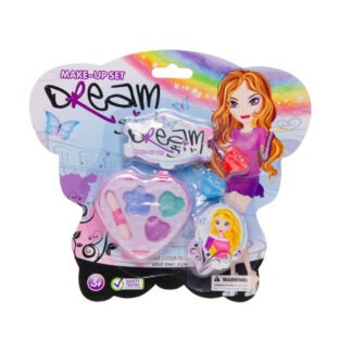 Stijlvolle make-up set met haaraccessoires