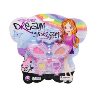 Verfijnde vlinder make-up set