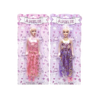 Charmante pop 'amelie' op kaart