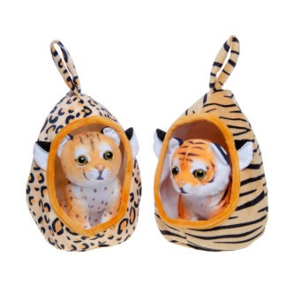 Gedurfde pluche tijger knuffel