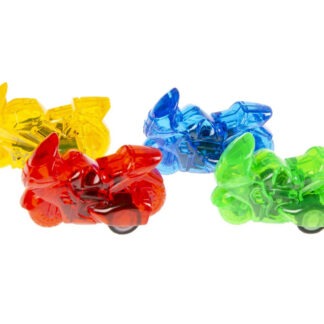 Vliegensvlugge transparante racemotor