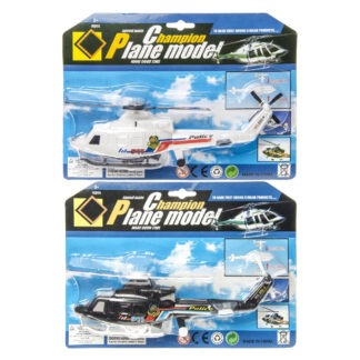 Geavanceerde politiehelikopter met trekkoord