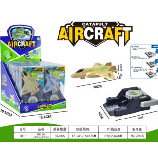 Gracieus vliegtuig met lanceerder