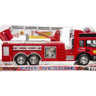 Klassieke brandweerwagen met uitschuifladder