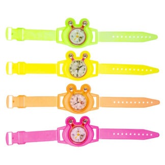 Vrolijk kikker geduldspel horloge