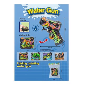 Vouwbare dinosaurus waterkanon