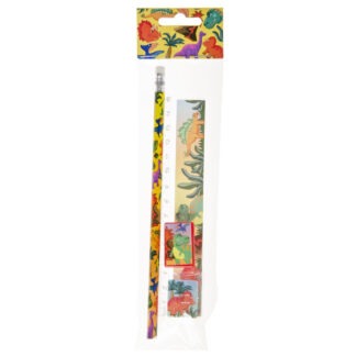 Intrigerend dino schrijfsetje