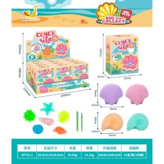 Intrigerende schelp fossiel opgraafset