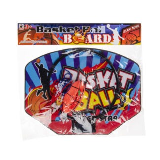 Levendige basketbalring set voor jongens