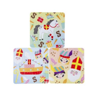 Vrolijke sinterklaaspuzzel collectie