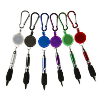 Praktische pen-sleutelhanger combinatie