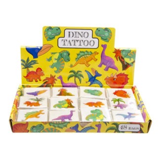 Dinosauriërtastisch tattoo avontuur