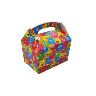 Expressieve emotie gezichten menubox