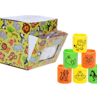 Verrassende dierenwoud springveer