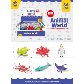 Drukbare zeeleven collectie