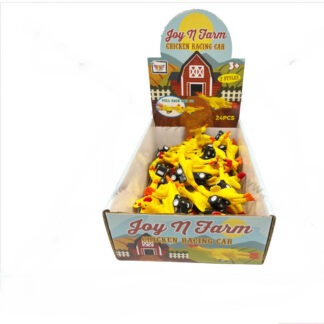 Vrolijk terugtrek gevogelte trio