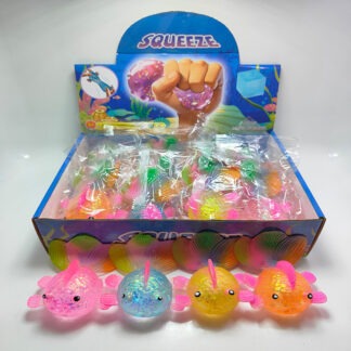 Merkwaardige vis knijpspeeltje met maltose