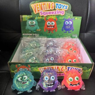 Vrolijk monster knijpspeeltje met maltose