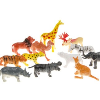Intrigerende wilde dieren in zak