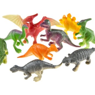 Miniatuur dinosaurus wereld
