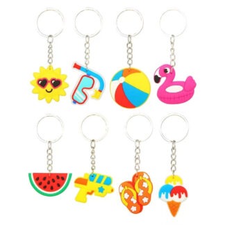 Zomerse fun sleutelhanger