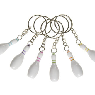Ludieke bowlingkegel sleutelhanger