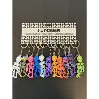 Spectaculaire skeletten sleutelhanger