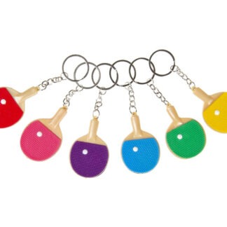 Dynamische tafeltennis sleutelhanger